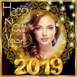 2021 new year photo frames greeting wishes android application logo